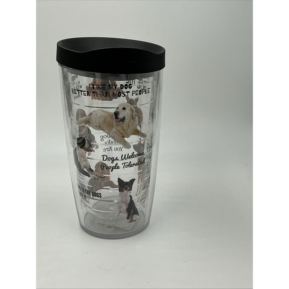 tervis Other - Tervis Dog Cup Tumbler 16 Oz Lid Puppy Dog Pet Animal Insulated Travel